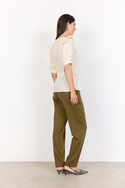 SC-CALISTE 20 Skjorte Creme