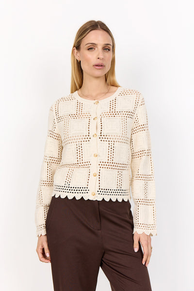 SC-SIDSEL 2 Cardigan Creme