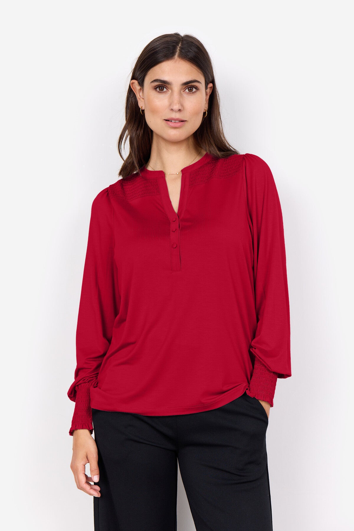 SC-MARICA 303 Bluse Rød