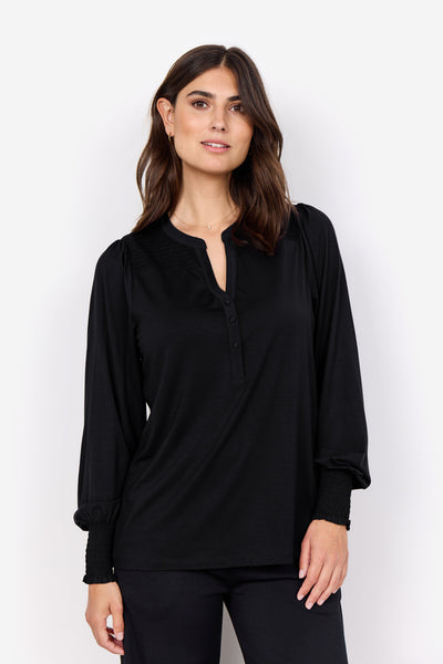 SC-MARICA 303 Bluse Sort