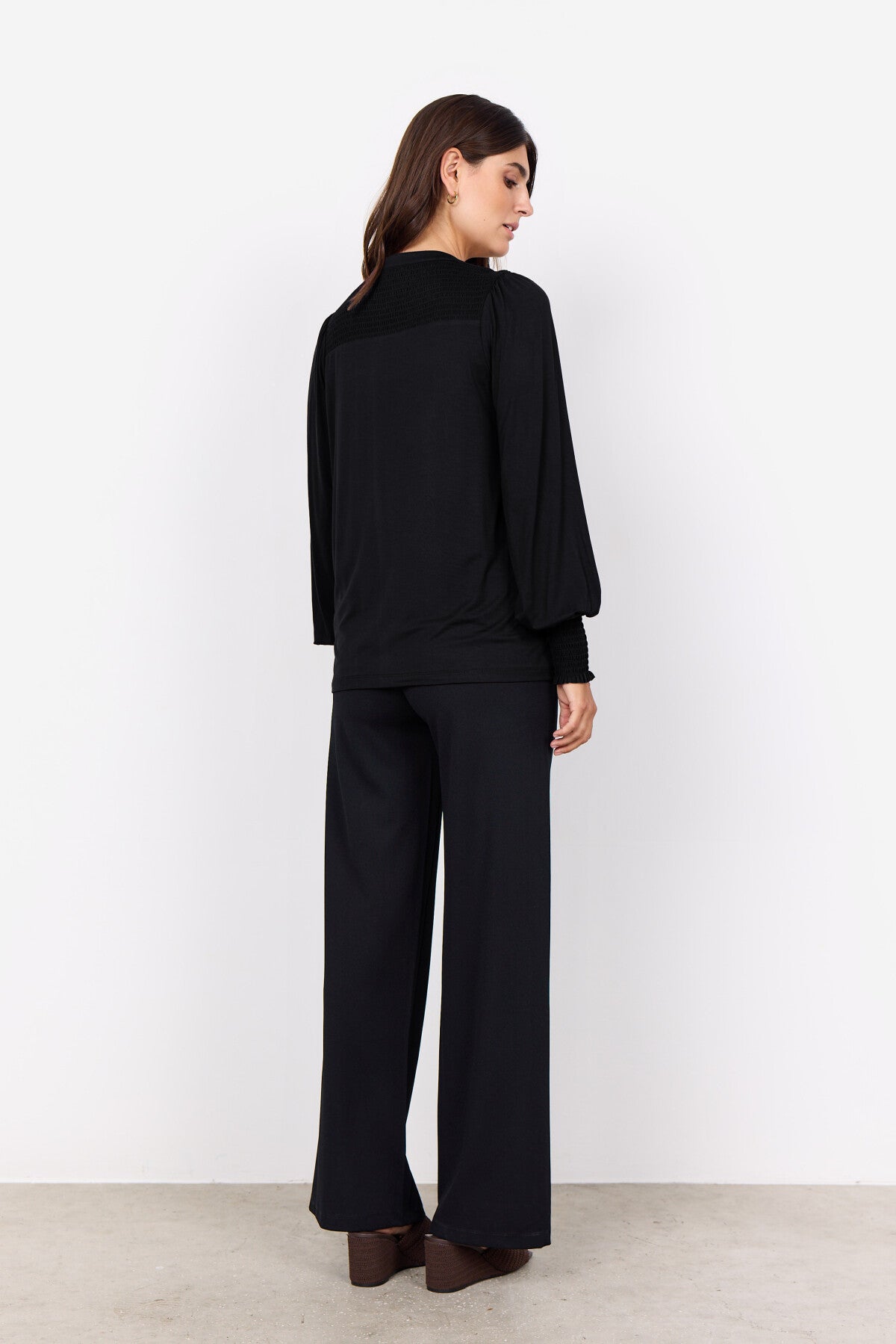 SC-MARICA 303 Bluse Sort
