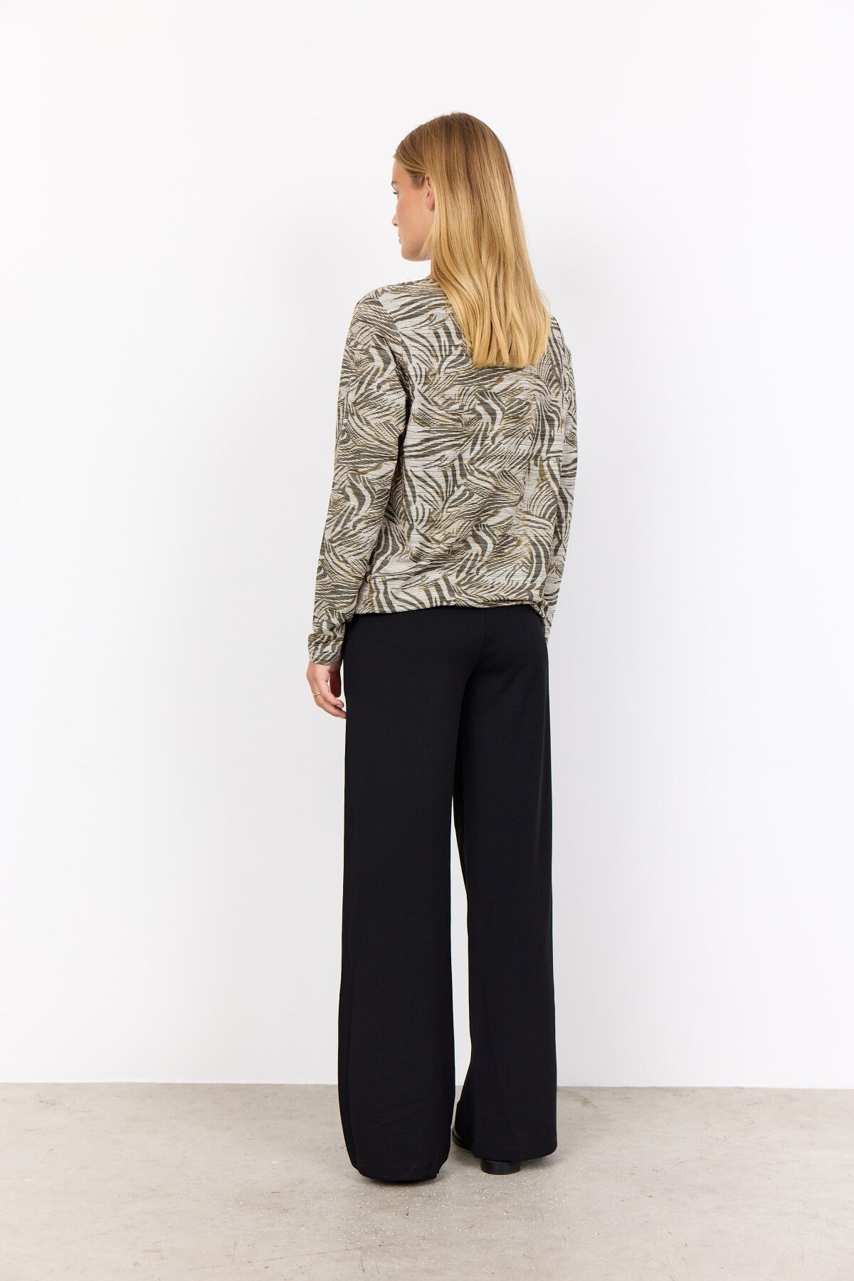 SC-GALINA 63 Bluse Mørkegrøn