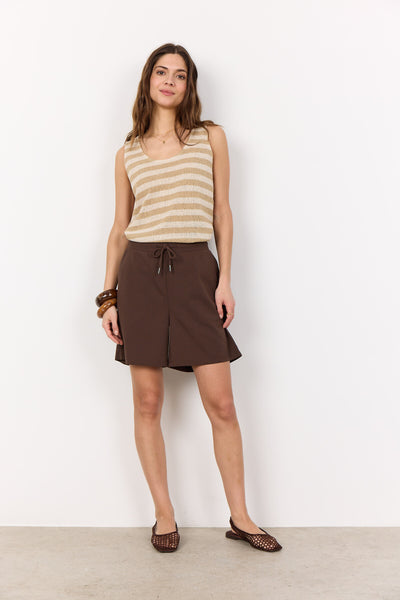 SC-SIHAM 54 Shorts Mørk brun