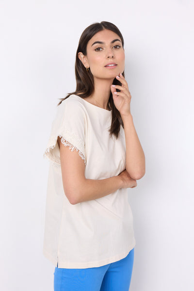SC-DERBY 22 T-shirt Creme