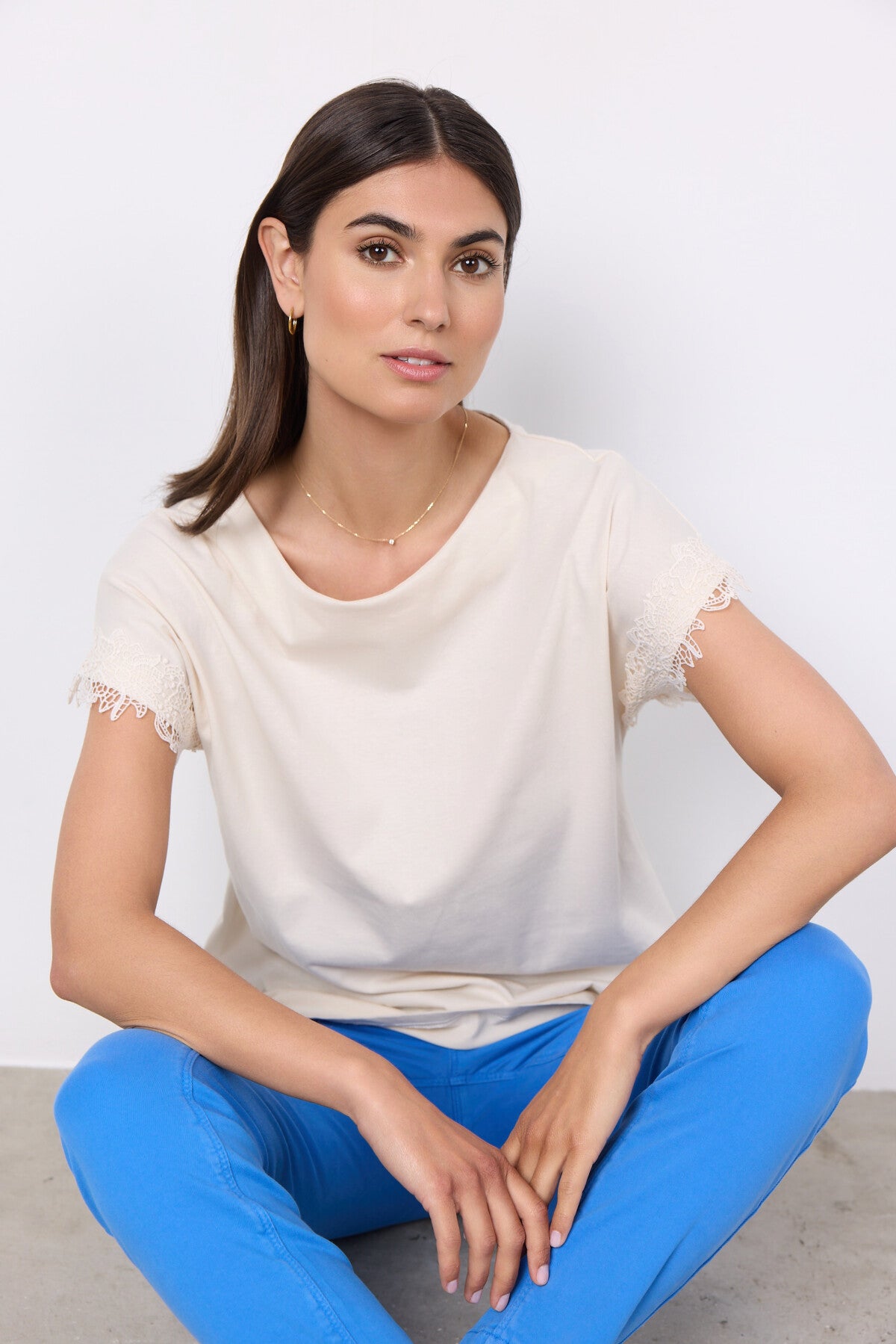 SC-DERBY 22 T-shirt Creme