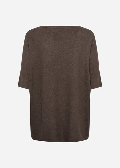 SC-BIARA 96 Bluse Mørk brun
