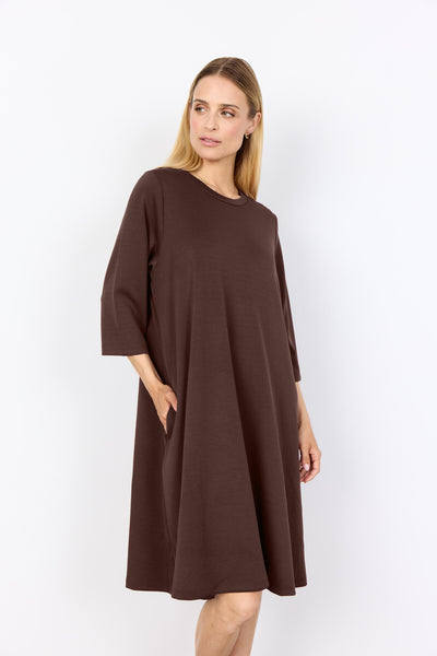 SC-BANU 155 Kjole Mørk brun