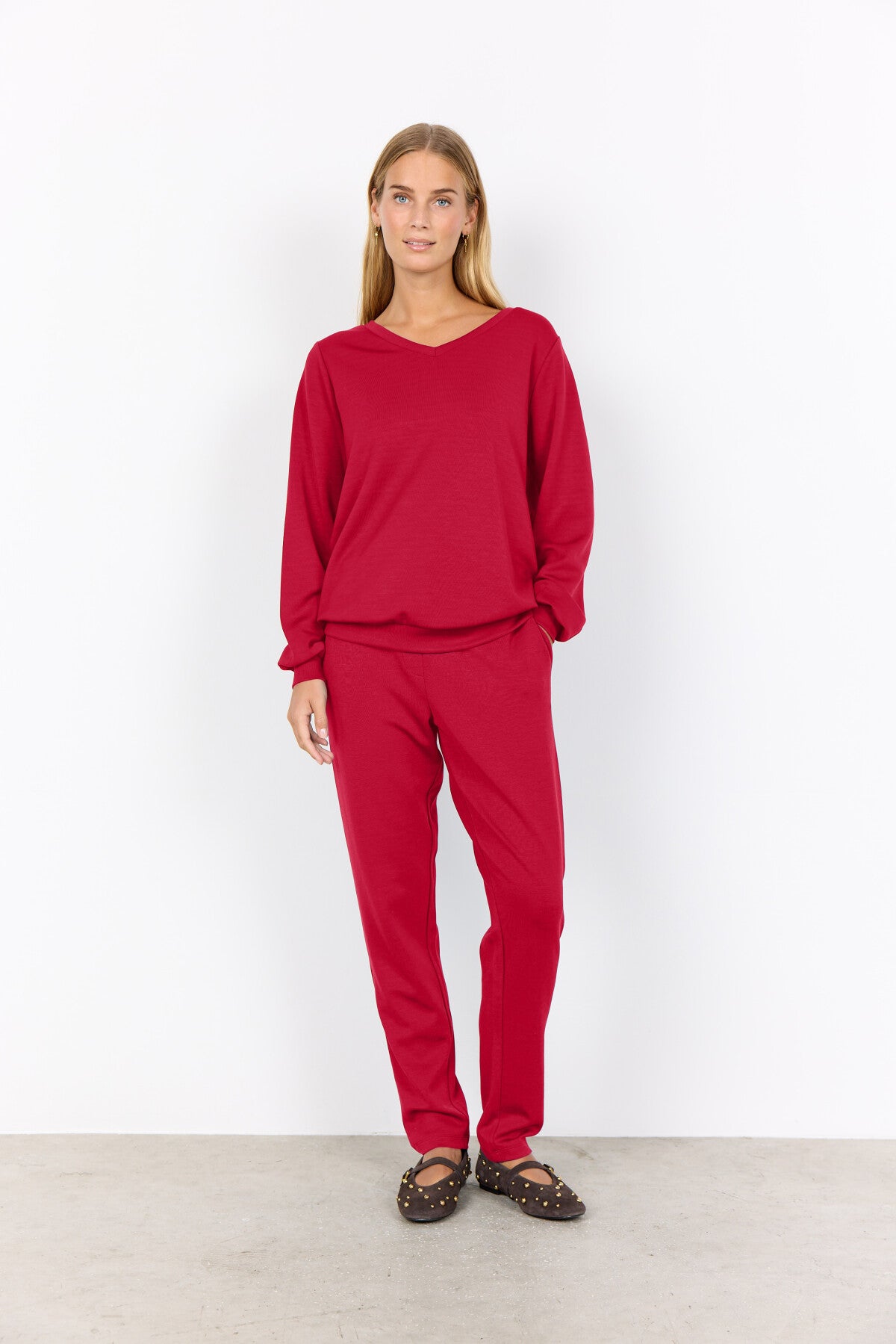 SC-BANU 194 Bluse Rød