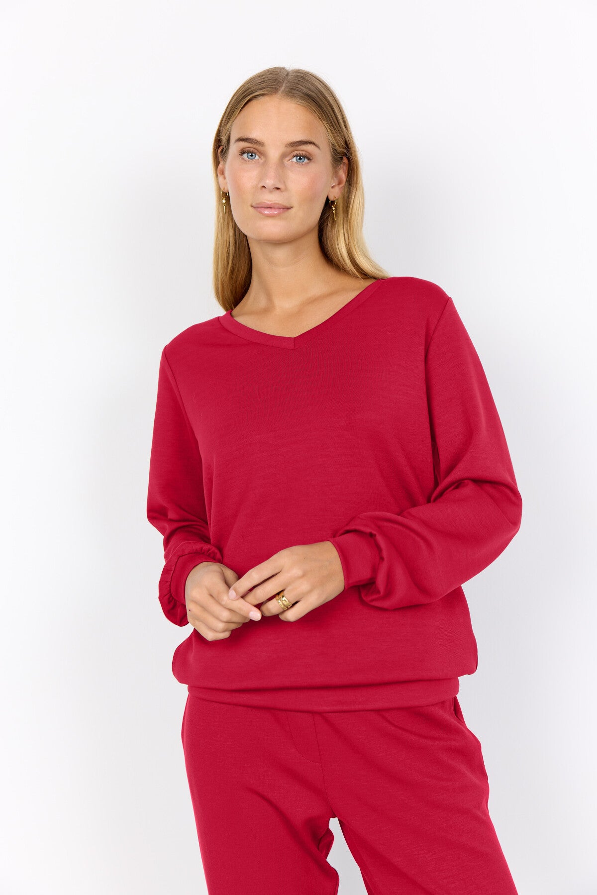 SC-BANU 194 Bluse Rød