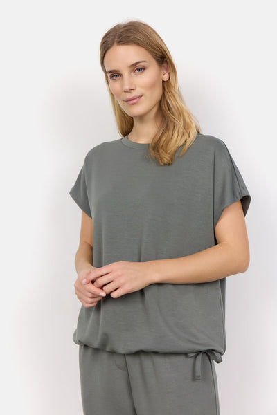 SC-BANU 169 T-shirt Støvet Grøn