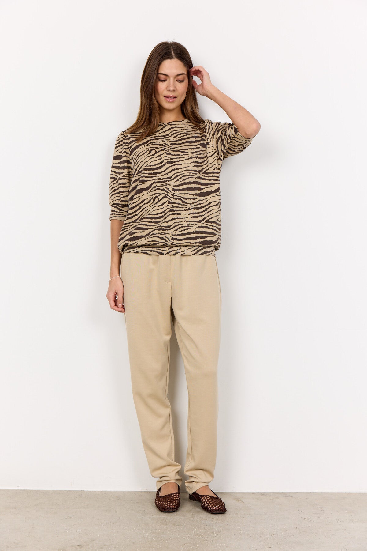 SC-SALOME 2 Bluse Mørk brun