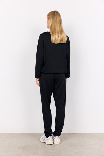 SC-BANU 194 Bluse Sort