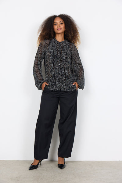 SC-BEBBIE 1 Skjorte Sort