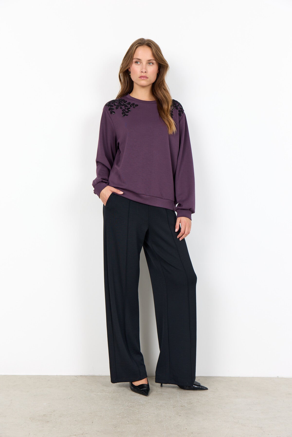 SC-BANU 269 Bluse Lilla