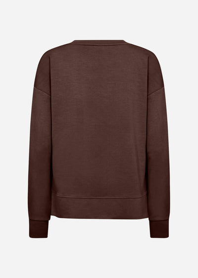 SC-BANU 164 Sweatshirt Mørk brun