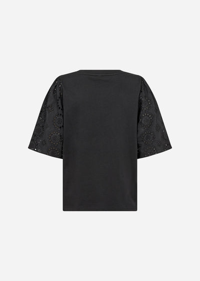 SC-LORAINE 3 Bluse Sort