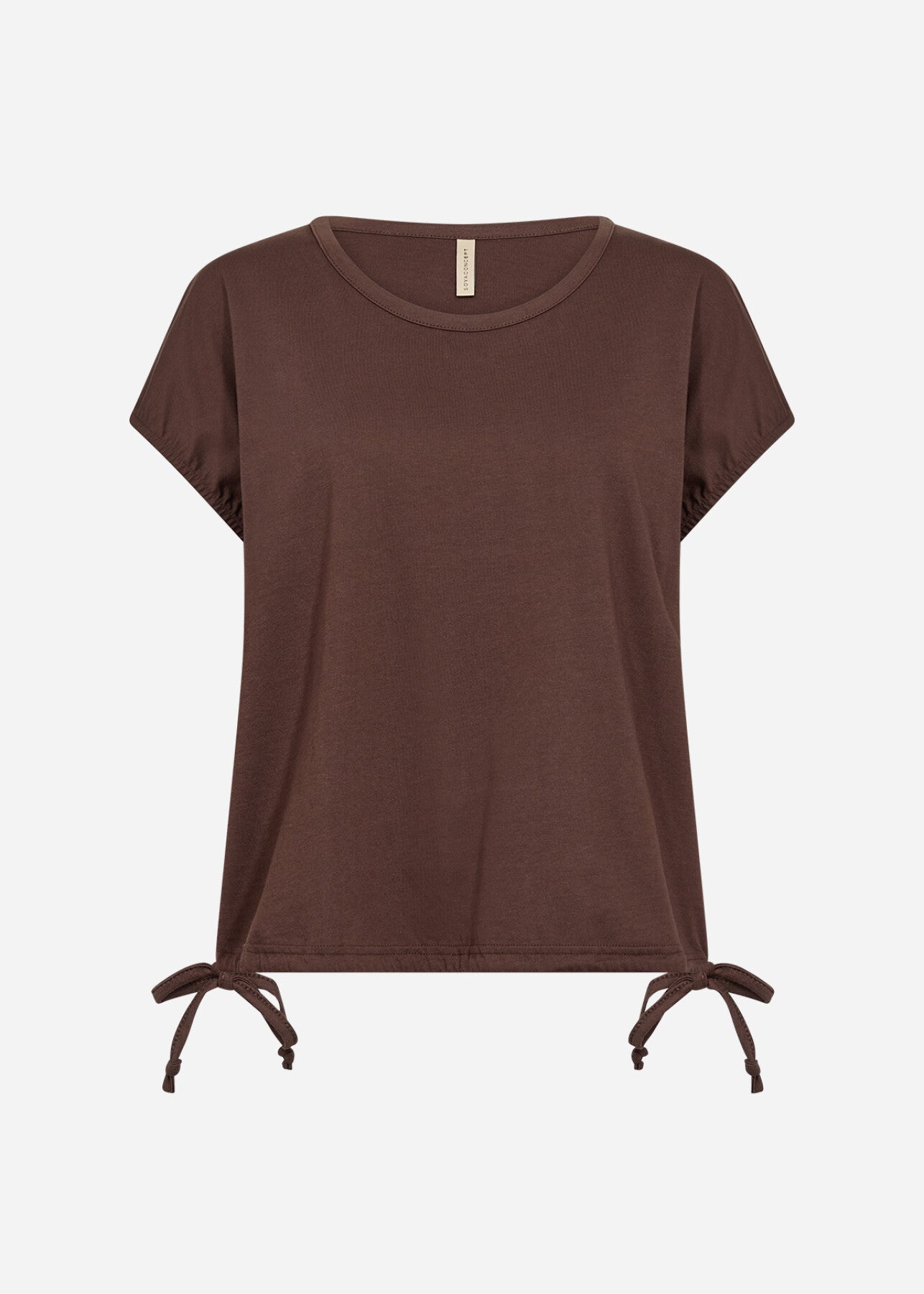 SC-DERBY 33 T-shirt Mørk brun