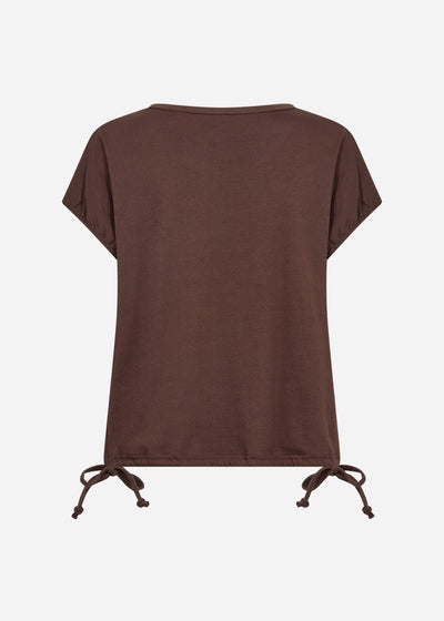 SC-DERBY 33 T-shirt Mørk brun