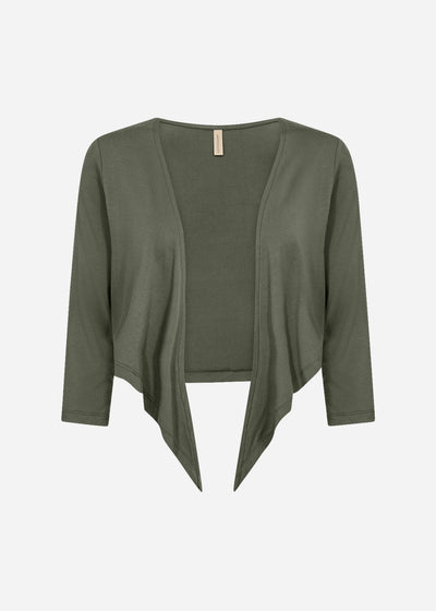 SC-MARICA 285 Cardigan Mørkegrøn