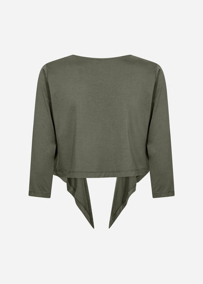 SC-MARICA 285 Cardigan Mørkegrøn