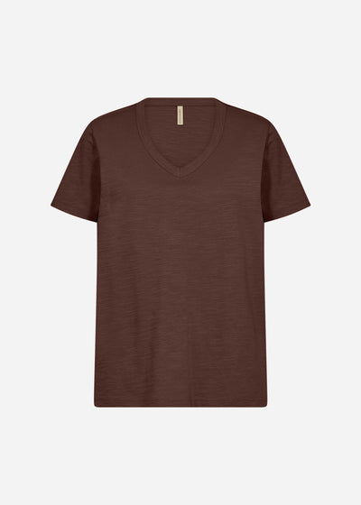SC-BABETTE 60 T-shirt Mørk brun