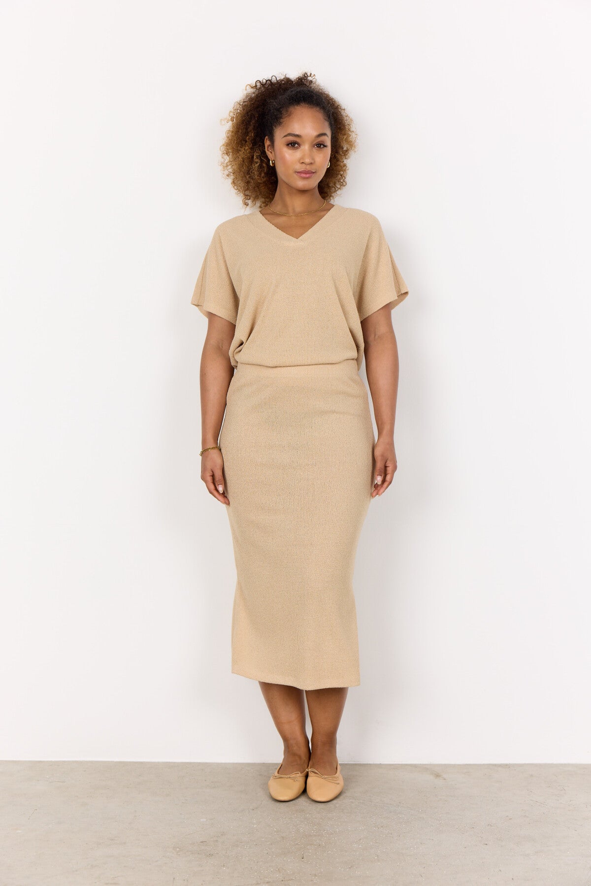SC-DELIA 1 T-shirt Sand