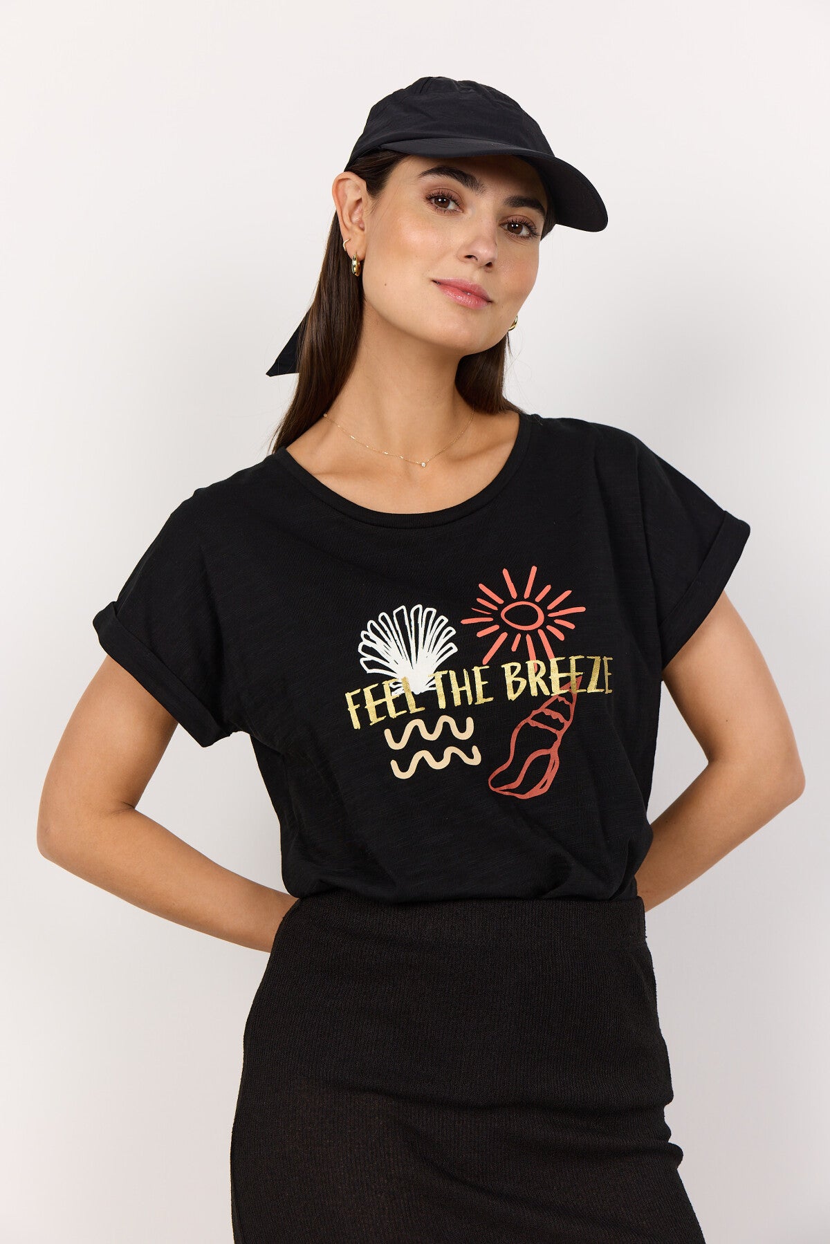 SC-BABETTE FP 68 T-shirt Sort