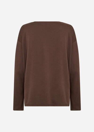 SC-FELUCCA 2 Bluse Mørk brun