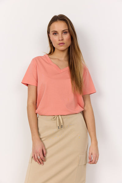 SC-DERBY 2 T-shirt Koral