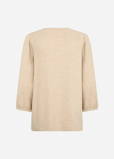 SC-BIARA 116 Bluse Sand