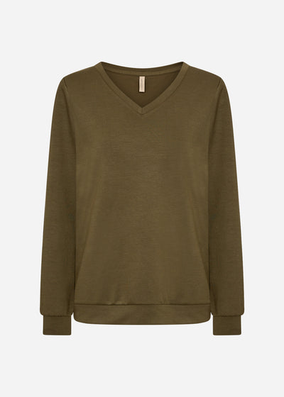 SC-BANU 194 Bluse Mørkegrøn