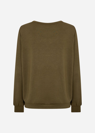 SC-BANU 194 Bluse Mørkegrøn