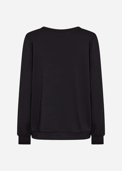 SC-BANU 194 Bluse Sort