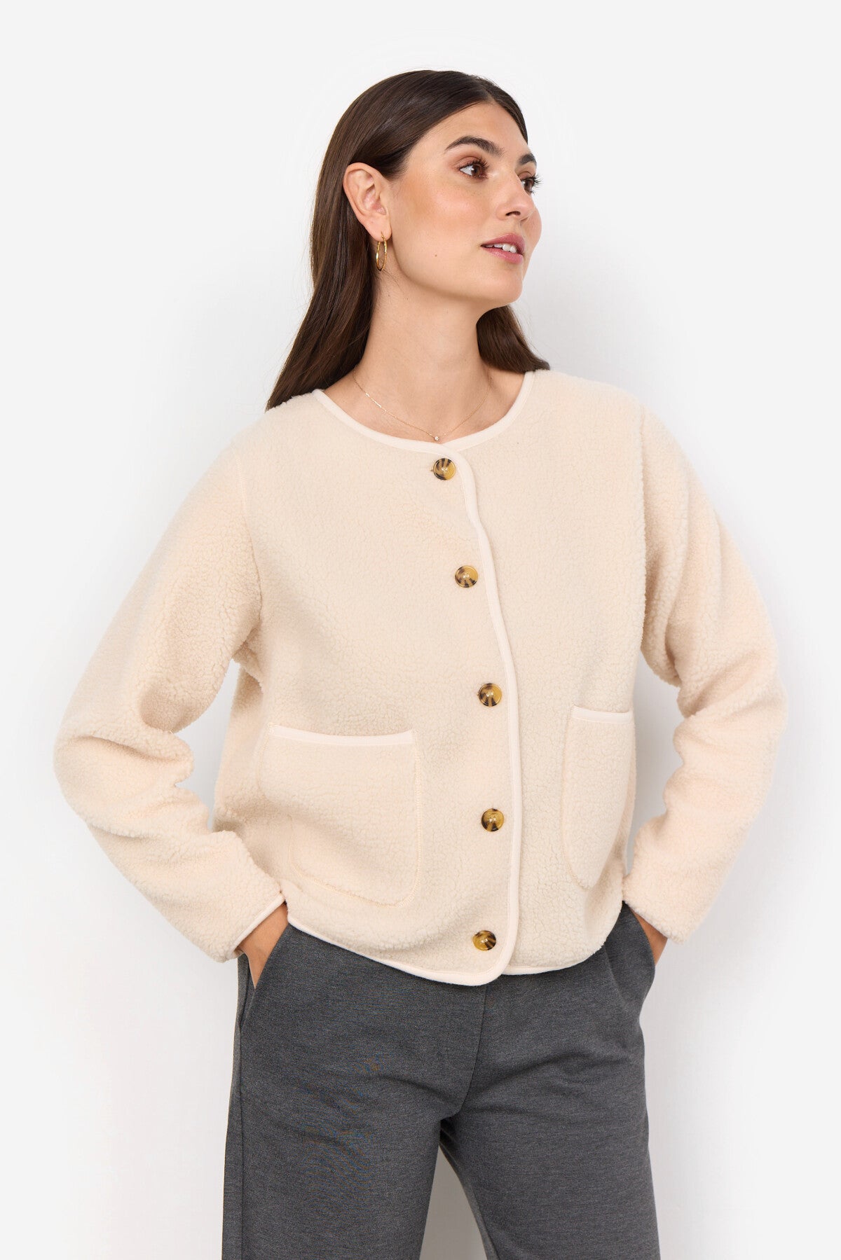 SC-ONYX 2 Cardigan Creme