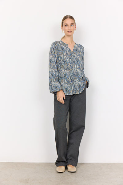 SC-ODILE 1 Bluse Lyseblå