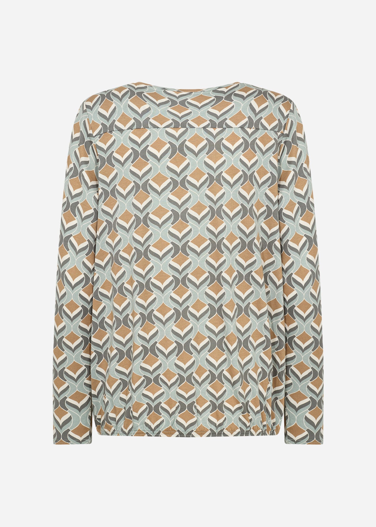 SC-FELICITY AOP 487 Bluse Lysegrøn