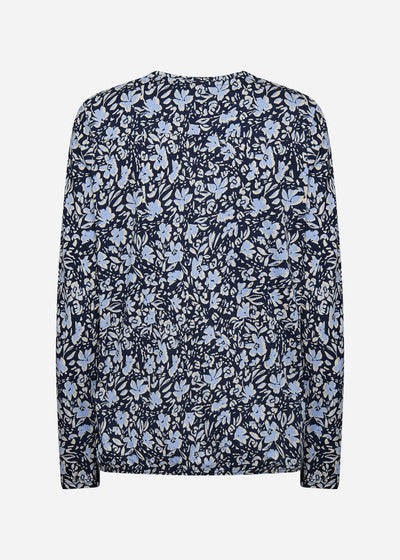 SC-FELICITY AOP 493 Bluse Lyseblå