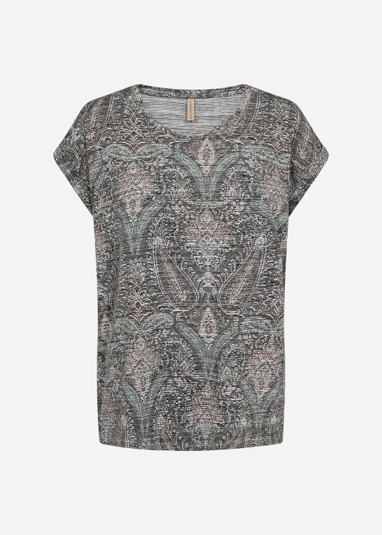 SC-GALINA 50 T-shirt Støvet Grøn