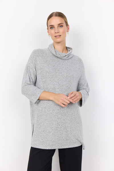 SC-BIARA 73 Sweatshirt Lys grå
