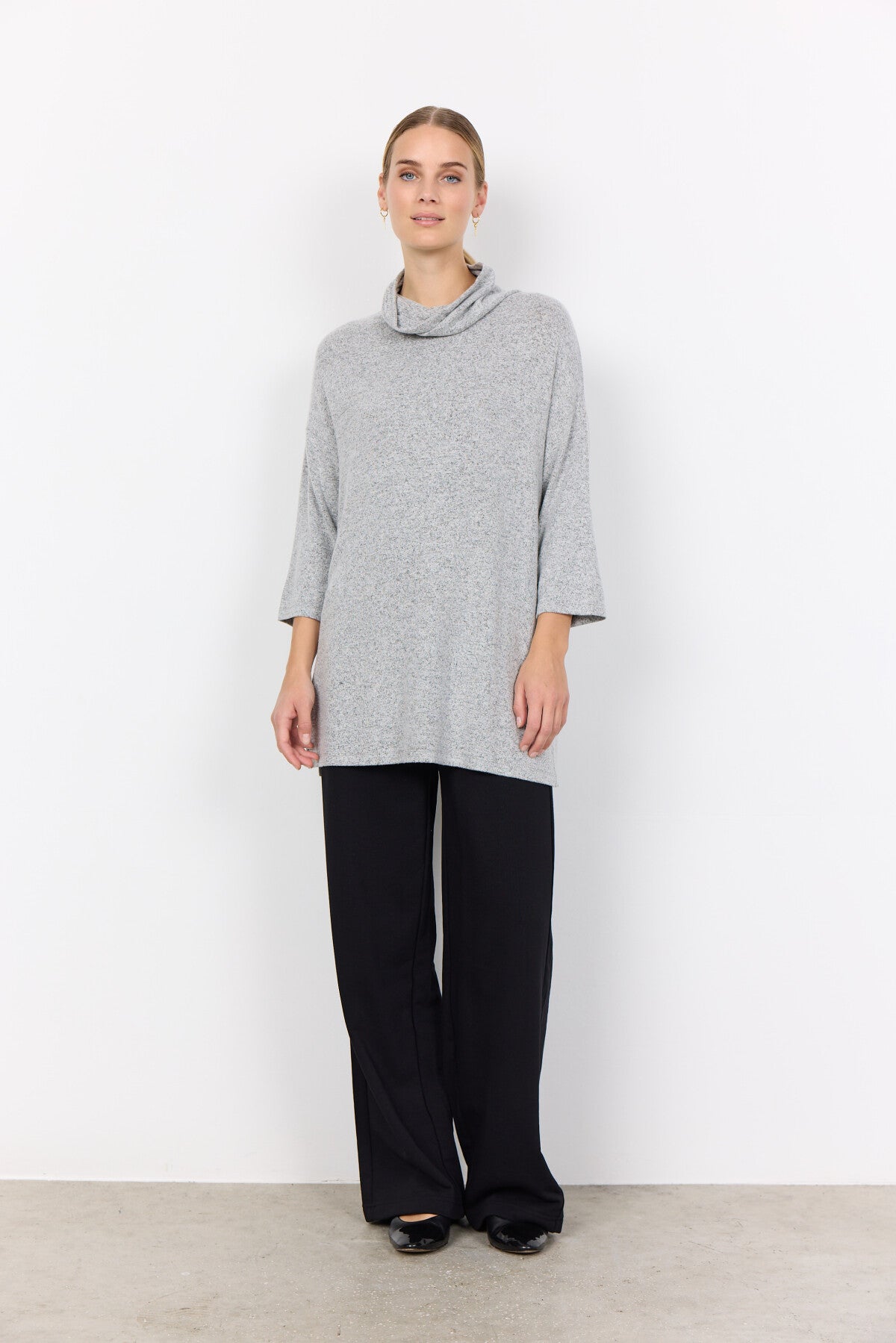 SC-BIARA 73 Sweatshirt Lys grå