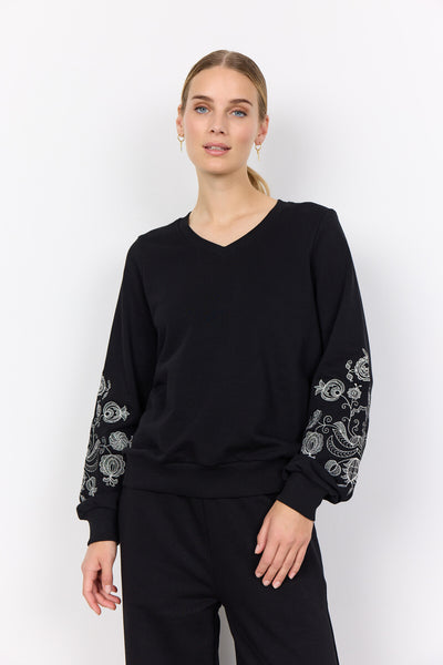 SC-ODETTE 2 Sweatshirt Sort