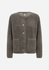 SC-ONYX 2 Cardigan Støvet Grøn