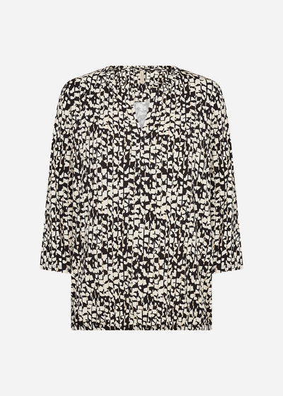 SC-MARICA AOP 316 Bluse Sort