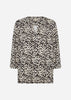 SC-MARICA AOP 316 Bluse Sort
