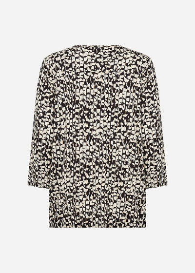SC-MARICA AOP 316 Bluse Sort