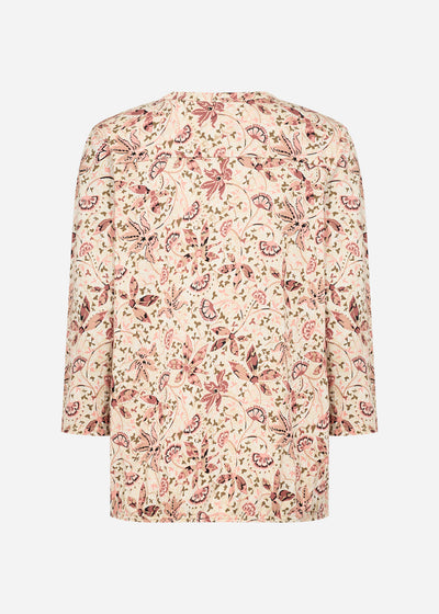SC-FELICITY AOP 498 Bluse Koral