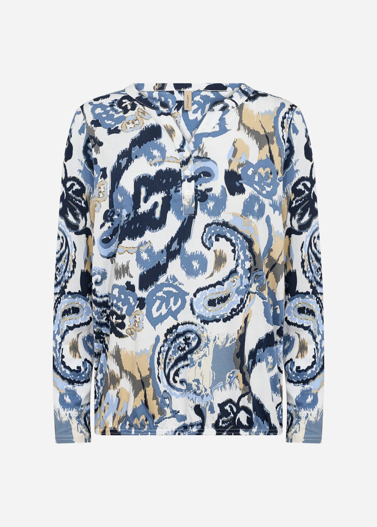 SC-FELICITY AOP 502 Bluse Lyseblå