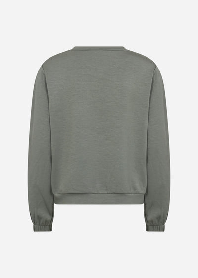 SC-BANU 220 Sweatshirt Støvet Grøn
