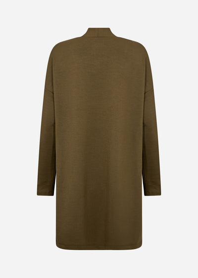 SC-BANU 221 Cardigan Mørkegrøn