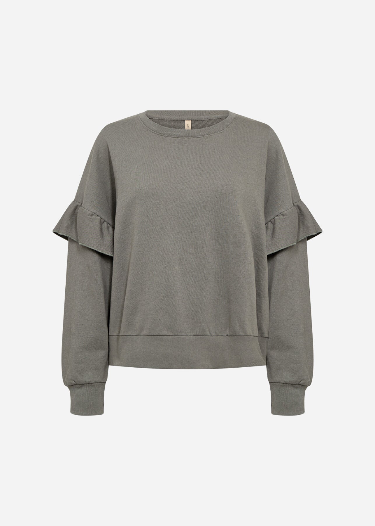 SC-ODETTE 7 Bluse Støvet Grøn